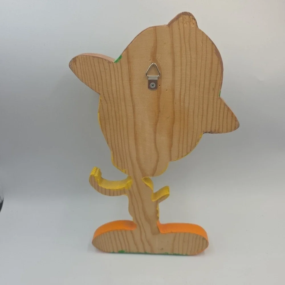 Vintage Tweety Bird Single Coat Hanger Wood